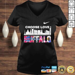 VLadies Buffalo city team player choose love signature shirt