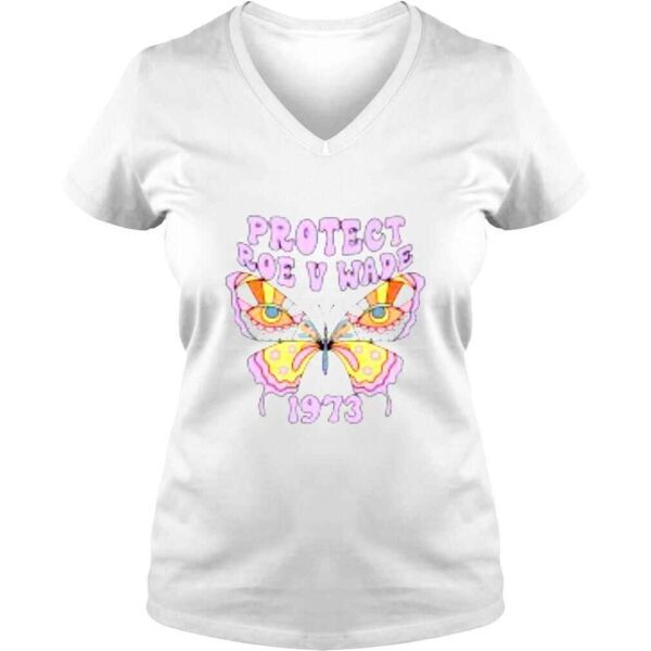 Butterfly protect Roe V Wade 1973 shirt - Image 2