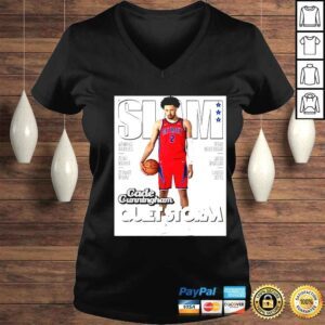 VLadies Cade Cunningham Quiet Storm Slam Shirt