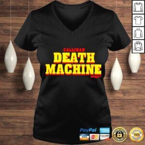 VLadies Callihan death machine shirt