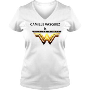 VLadies Camille Vasquez is Wonder Woman shirt