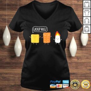 VLadies Camping roasting bonfire adventure shirt