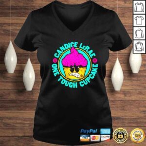 VLadies Candice Lerae one touch cupcake shirt