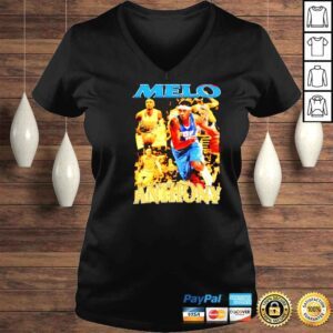 VLadies Carmelo Anthony art basketball shirt