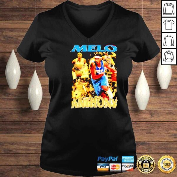 Carmelo Anthony art basketball shirt - Image 2