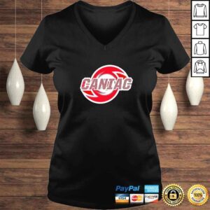 VLadies Carolina Hurricanes Caniac NHL TShirt