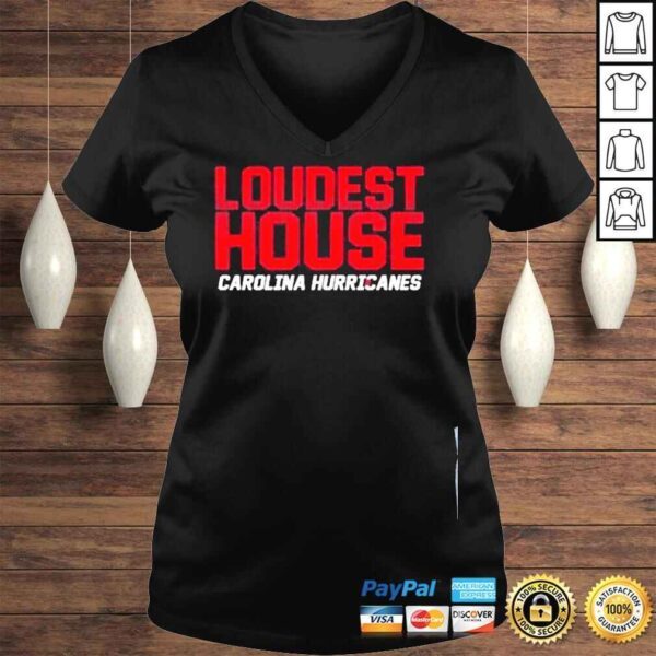 Carolina Hurricanes Loudest House T Shirt - Image 2