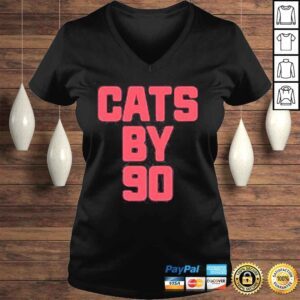 VLadies Cats By 90 T Shirt