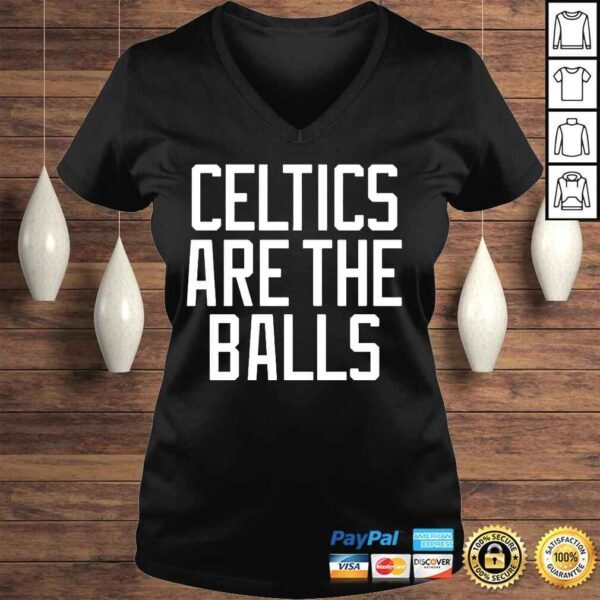 Celtic are the balls shirt - Image 2