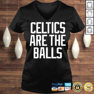 VLadies Celtics Are The Balls TShirt