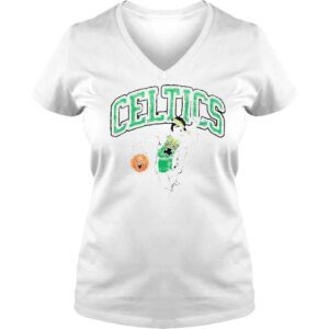 VLadies Celtics Lucky The Leprechaun shirt