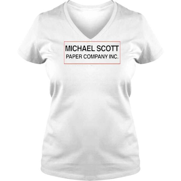 Channing Tindall Michael Scott Paper Company Inc Serving Scrantons Paper Needs Since 2009 Miami Dolphins Shirt - Image 2