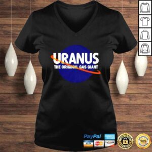 VLadies Charlotte Clymer Space Center Houston Uranus The Original Gas Giant Shirt