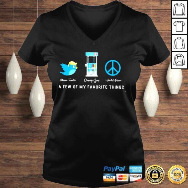 Cheap gas mean tweets world peace Shirt - Image 2