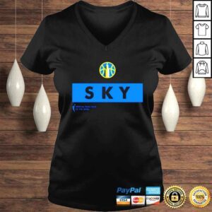 VLadies Chicago Sky Ceramic official team issue of the WNBA shirt