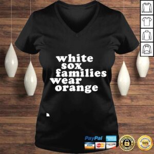 VLadies Chicago White Sox White Sox Families Wear Orange shirt