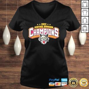 VLadies Chicago Wolves 2022 Central Division Champions Shirt