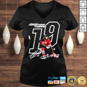 VLadies Chicago blackhawks jonathan toews offset shirt