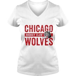 VLadies Chicago hockey Club Wolves shirt