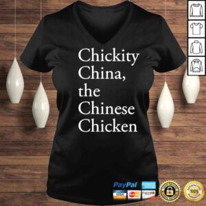 VLadies Chickity China the Chinese chicken shirt