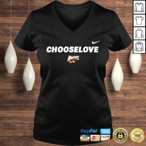 VLadies Choose Love Buffalo Bandits Nike shirt