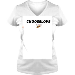 VLadies Choose Love Buffalo Bandits shirt