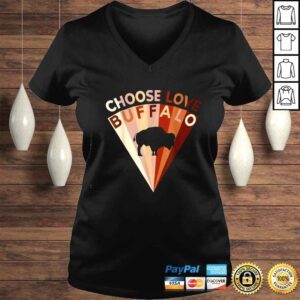 VLadies Choose Love Buffalo TShirt