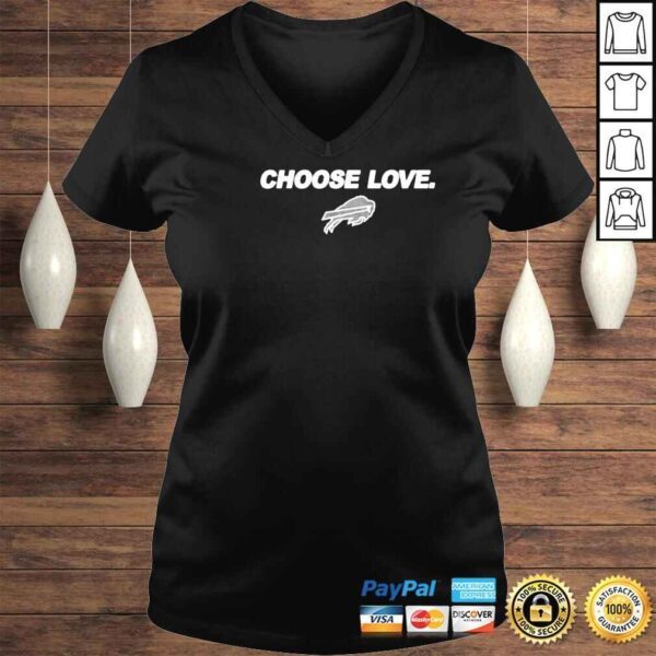 Choose Love Buffalo logo rugby shirt - Image 2