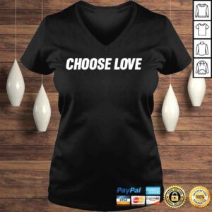 VLadies Choose the love Bills shirt