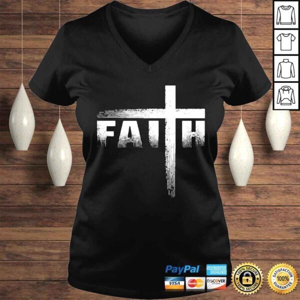 Christian Faith _ Cross Shirt - Image 2