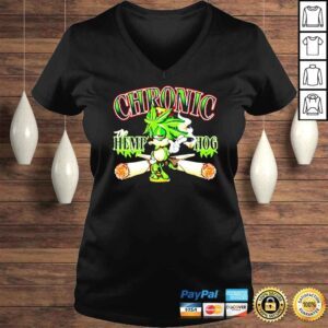 VLadies Chronic The Hemphog Smoke 420 shirt