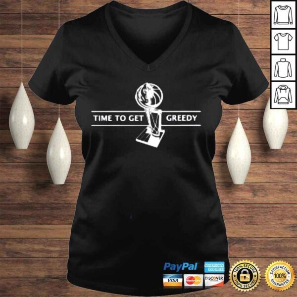 Chuck Cooperstein Mavs Film Room Time To Get Greedy Shirt - Image 2