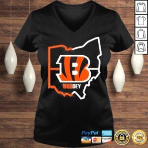 VLadies CincinnatI bengals whodey shirt