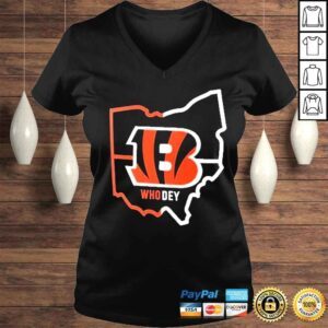 VLadies Cincinnati Bengals Who Dey 2022 shirt