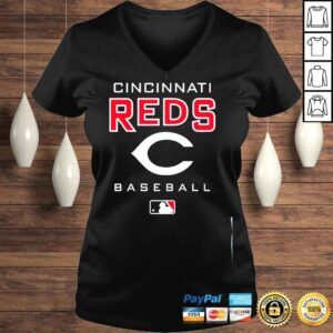 VLadies Cincinnati Reds Collection Practice Velocity Performance Shirt