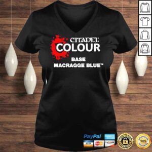 VLadies Citadel Colour Base Macragge Blue Tees Rahul Kohli Shirt