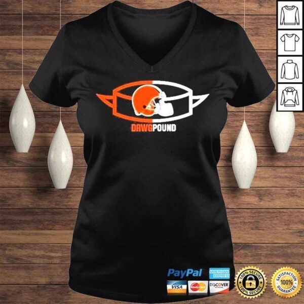 Cleveland browns essential local phrase shirt - Image 2