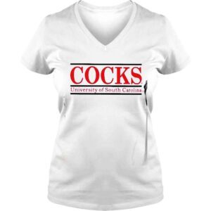 VLadies Cocks University Of South Carolina Tee Shirt