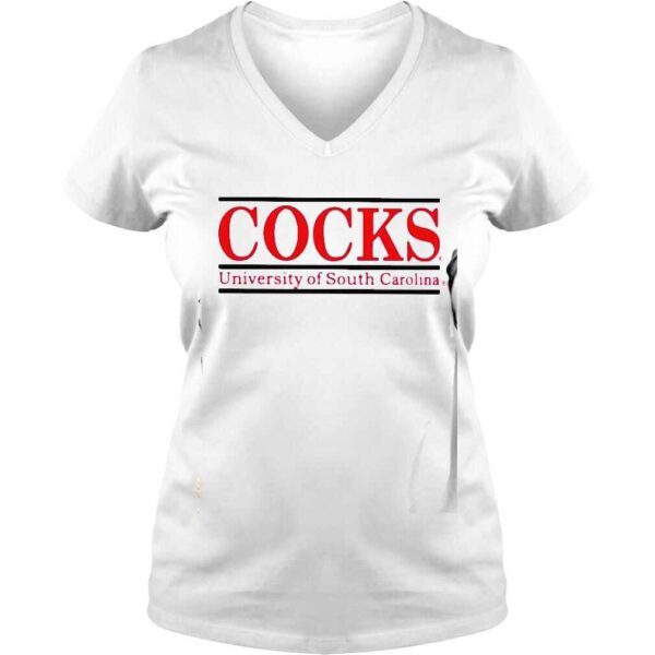 Cocks University Of South Carolina Tee Shirt - Image 2