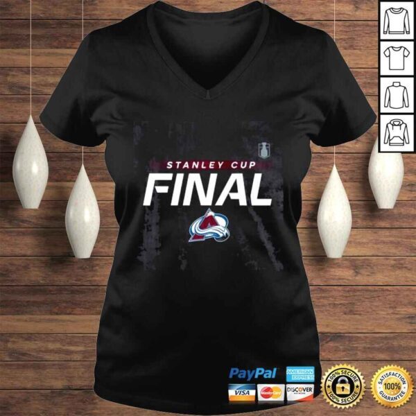 Colorado Avalanche 2022 Stanley Cup Final Gray Tee Shirt - Image 2