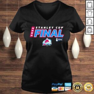 VLadies Colorado Avalanche 2022 Stanley Cup Final Own Goal Roster shirt