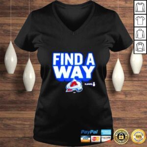 VLadies Colorado Avalanche Find A Way shirt