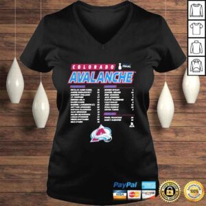 VLadies Colorado Avalanche Forwards Defense Goalies Stanley Cup Finals 2022 shirt