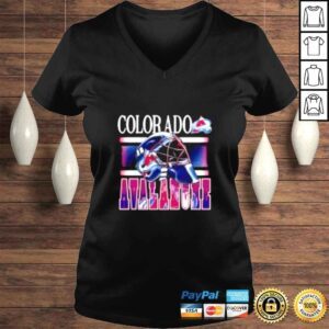 VLadies Colorado Avalanche Helmet shirt