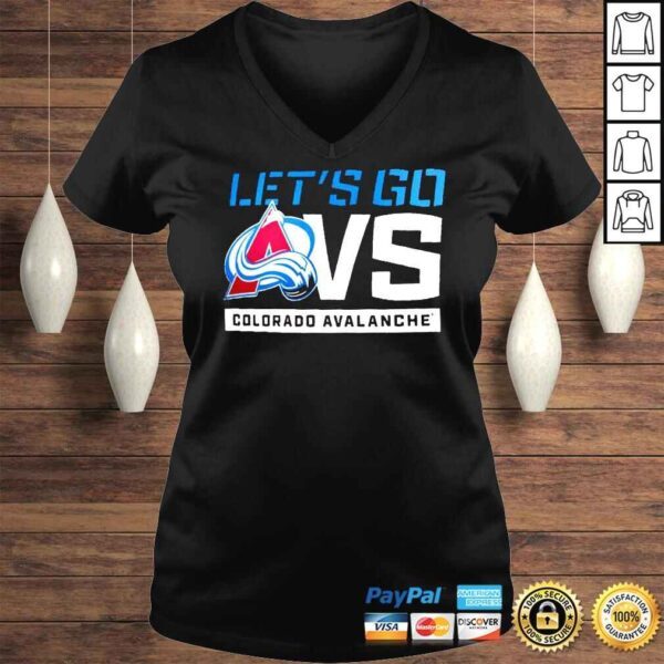 Colorado Avalanche Lets Go AVS shirt - Image 2