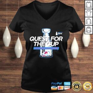 VLadies Colorado Avalanche Quest For The Cup Stanley Cup Final Shirt