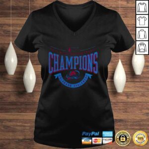 VLadies Colorado Avalanche Stanley Cup Final 2022 Western Conference Champions shirt