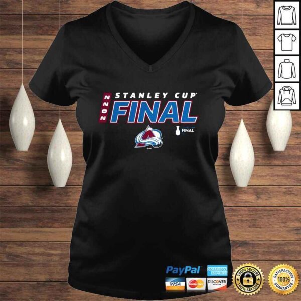 Colorado Avalanche Stanley Cup Finals 2022 shirt - Image 2