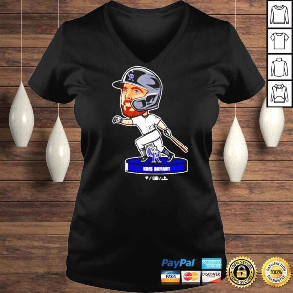 Colorado Rockies MLB Kris Bryant Shirt - Image 2