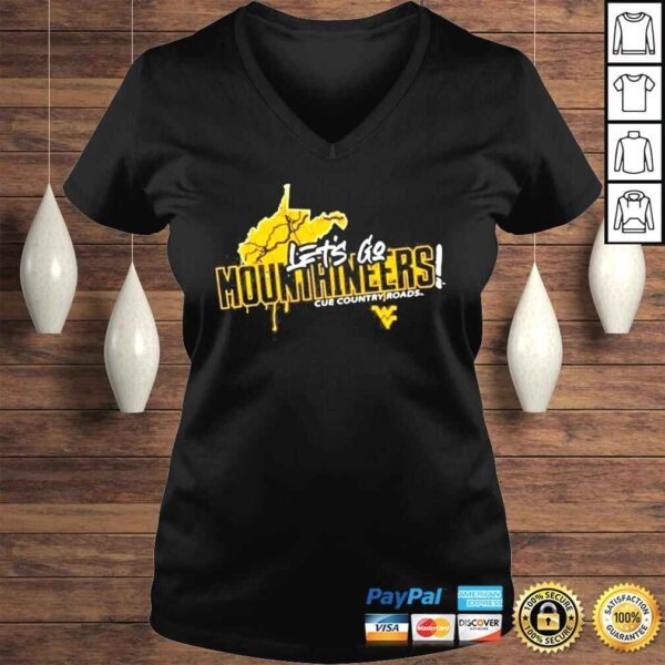 Colosseum west Virginia lets go mountaineers shirt - Image 2